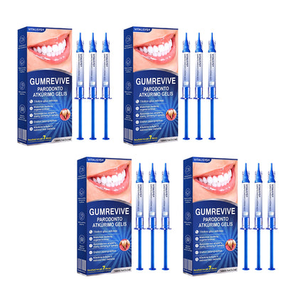 Rekomenduojamas odontologų 👨‍⚕️🦷🛡️ Vitalisys® GumRevive – regeneruojantis dantenų gelis 🐟❤️