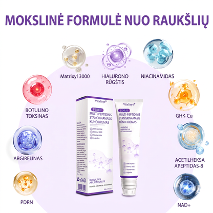 Ekspertų rekomenduojama🥦 |🌥️Vitalisys® PDRN“daugiapeptidis masažuojamasis kūno kremas – Anti-senėjimo, drėkinamasis,stangrinamasis,odą regeneruojantis,sulyginantis,spuogų ir dėmių šalinimo,karpų ir apgamų šalinimo, psoriazės palengvinimo priemonė.👒