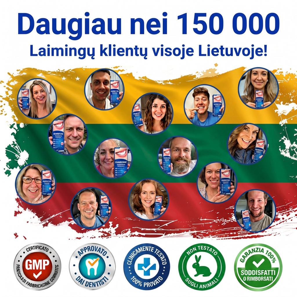 Rekomenduojamas odontologų 👨‍⚕️🦷🛡️ Vitalisys® GumRevive – regeneruojantis dantenų gelis 🐟❤️