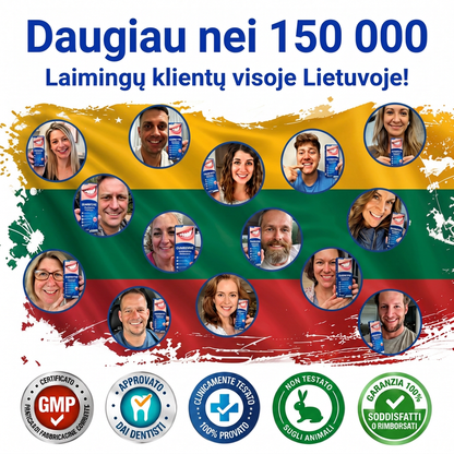 Rekomenduojamas odontologų 👨‍⚕️🦷🛡️ Vitalisys® GumRevive – regeneruojantis dantenų gelis 🐟❤️