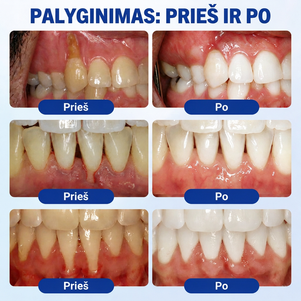 Rekomenduojamas odontologų 👨‍⚕️🦷🛡️ Vitalisys® GumRevive – regeneruojantis dantenų gelis 🐟❤️