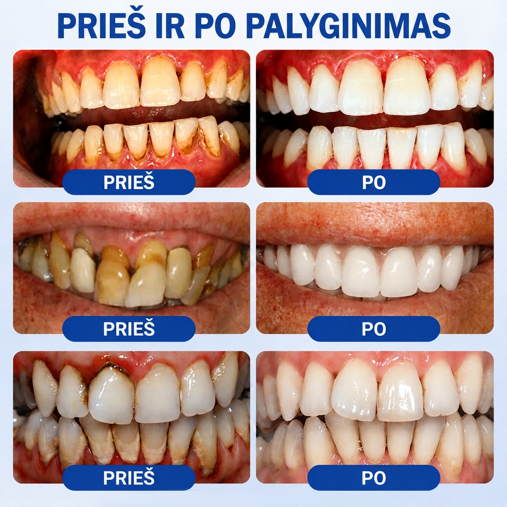 Rekomenduojamas odontologų 👨‍⚕️🦷🛡️ Vitalisys® GumRevive – regeneruojantis dantenų gelis 🐟❤️